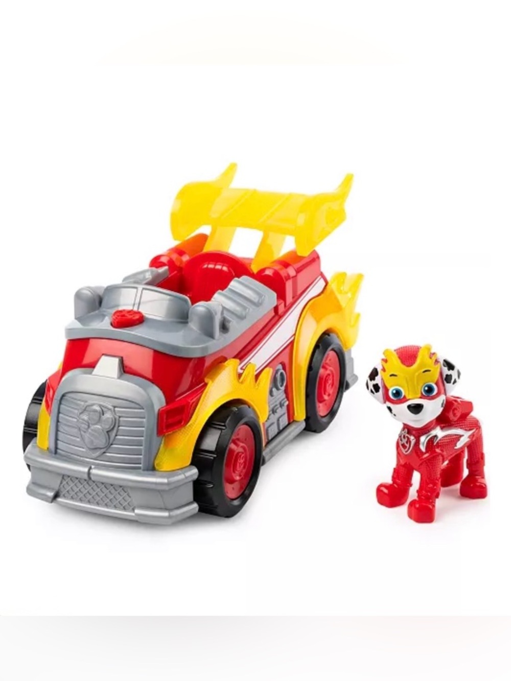 Paw Patrol Marshall Light up mighty pups vehicle, and figure